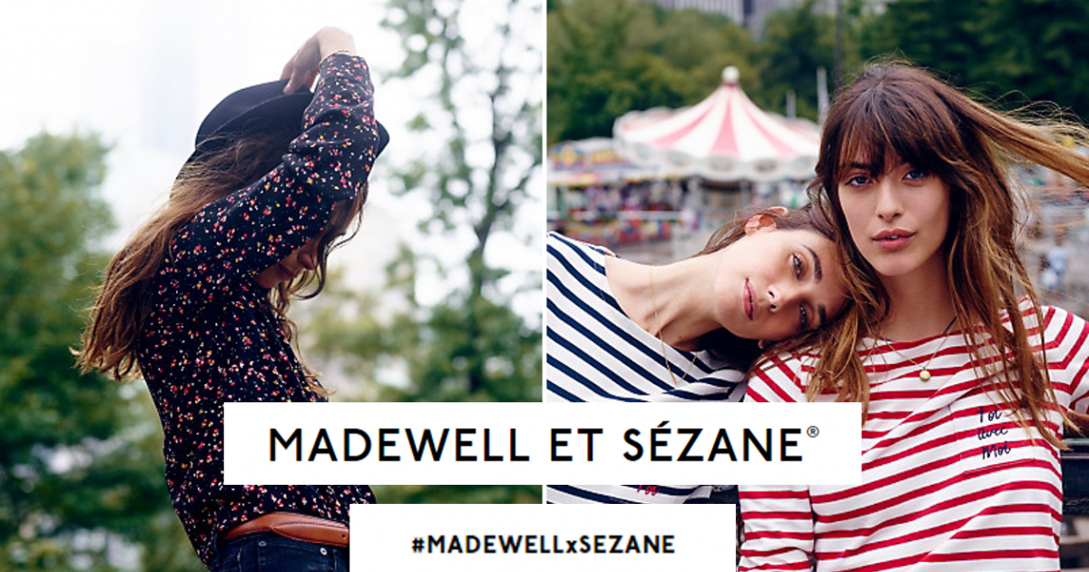 Madewell Reunites With French Brand Sezane For A Capsule Collection With A Serious Parisian Twist Lostinsf
