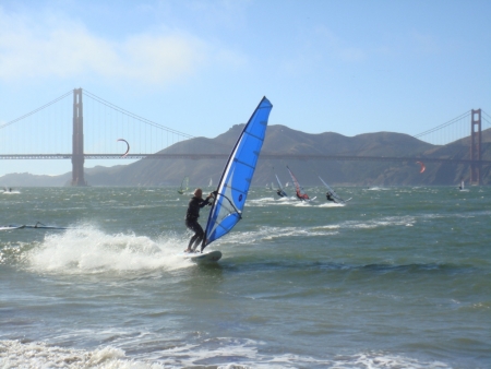 Crissy et les voiles