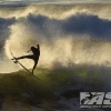 Desouza surfing Steamer lane