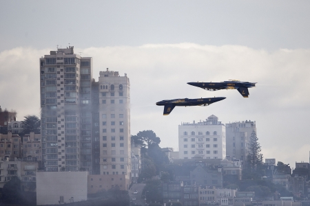 Blue Angels very close