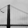 Fleet week and Golden Gate Bridge